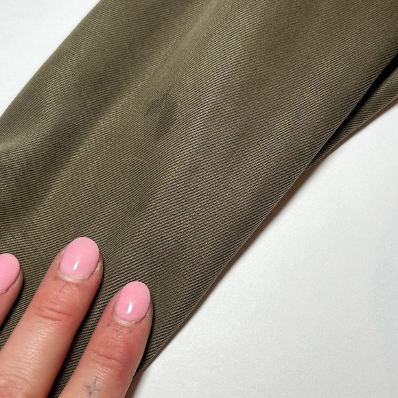 Max Jeans Utility Green Jacket Size M - Picture 5 of 9